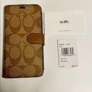 Coach iPhone cover
